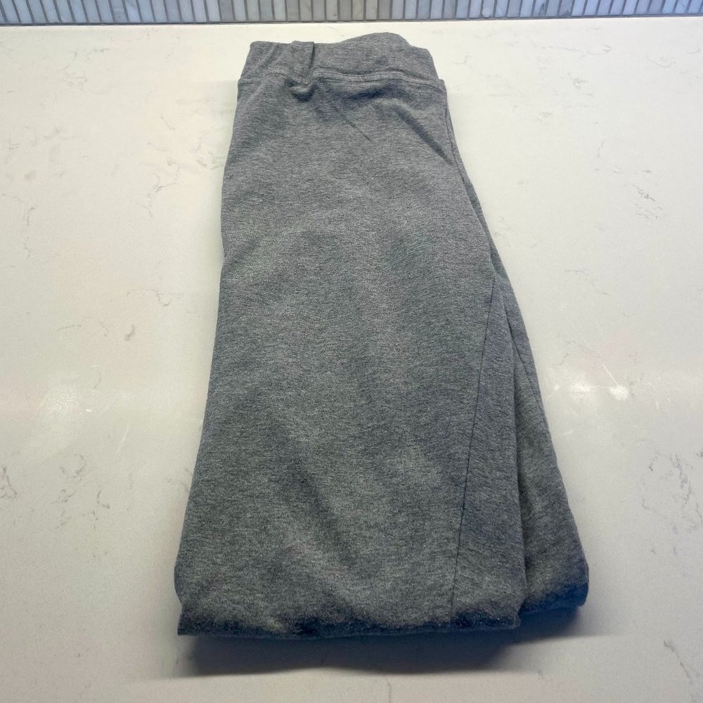 Charlie Page Charcoal Grey Cotton Leggings, Size Small